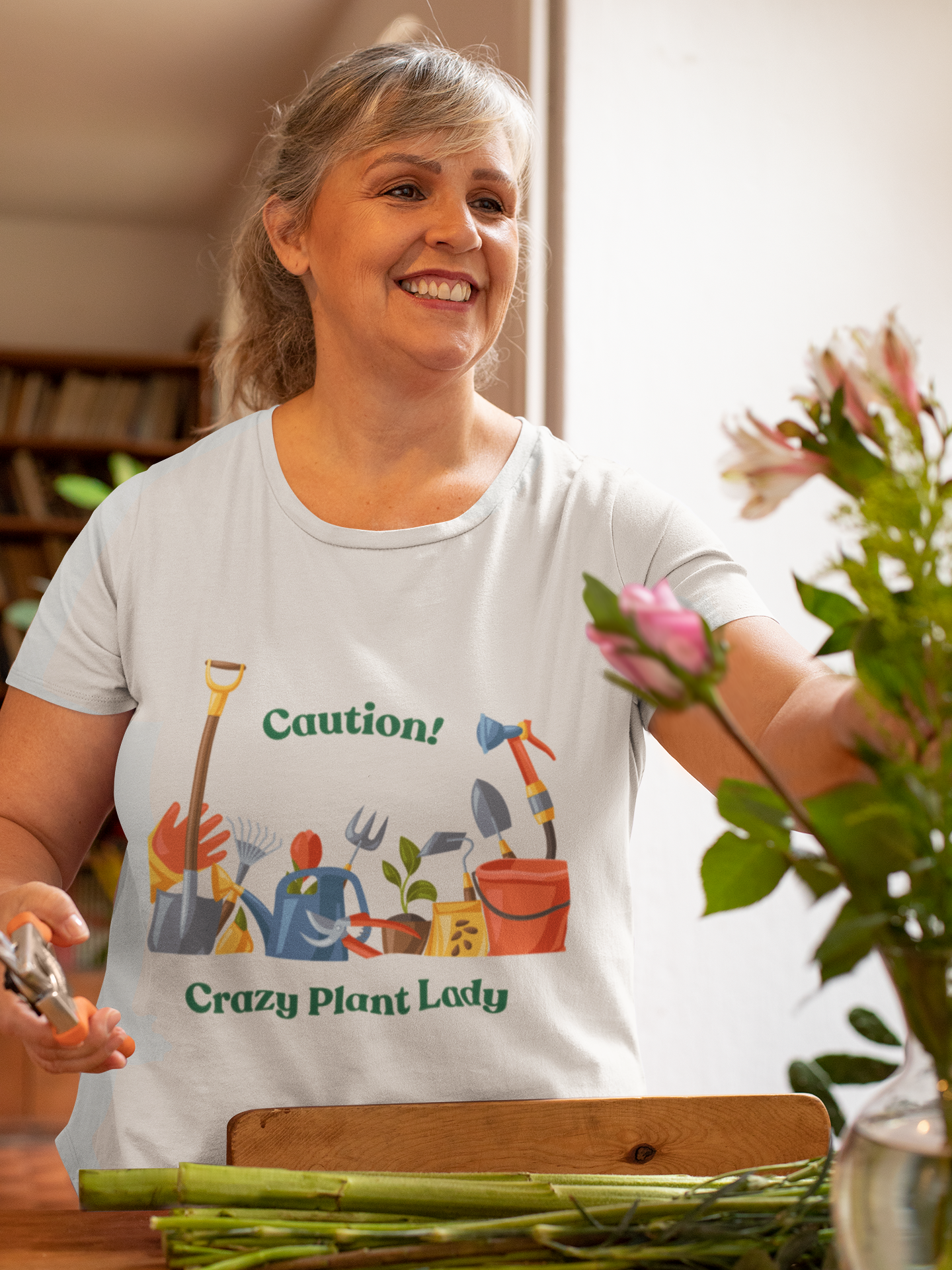 Plant Lady - Womens Jersey Short Sleeve Tee