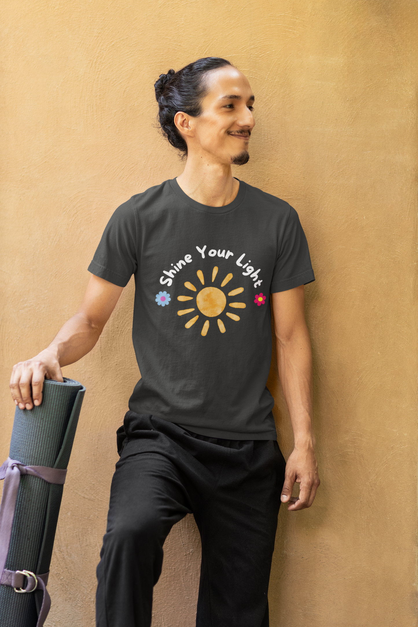 Shine Your Light - Unisex Jersey Short Sleeve Tee