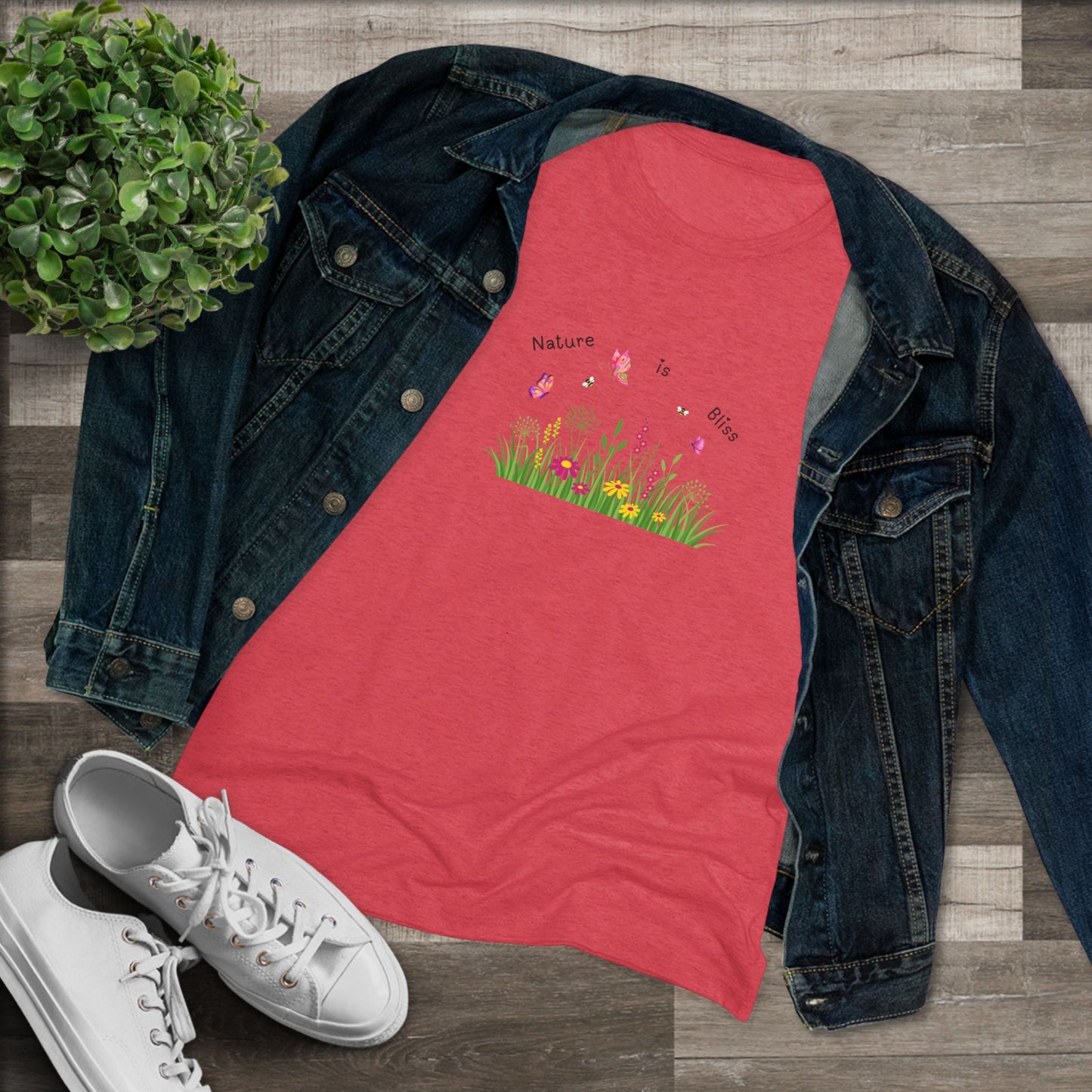 Bliss - Women's Triblend Tee