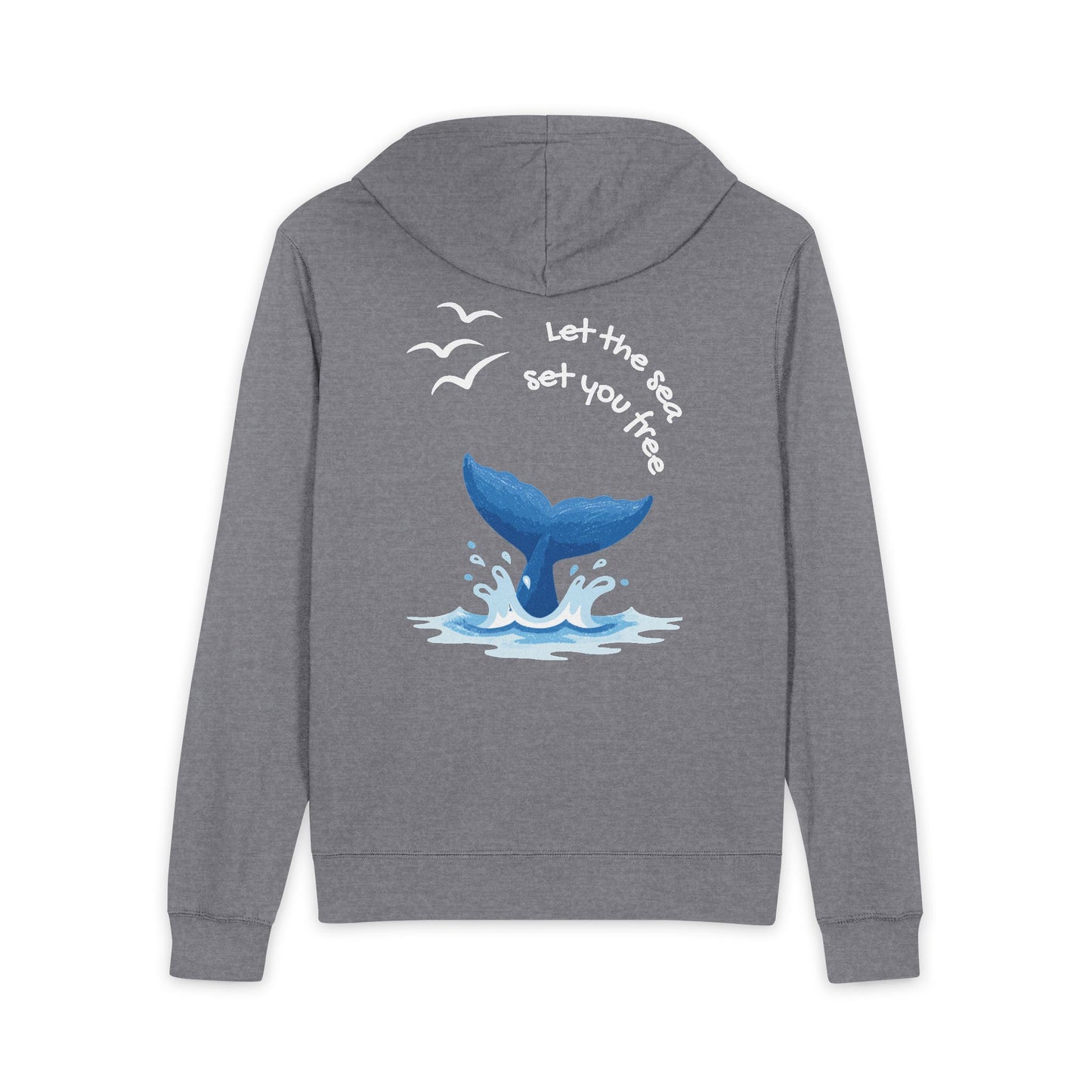 Let the Sea Set You Free - Unisex Zip Hoodie