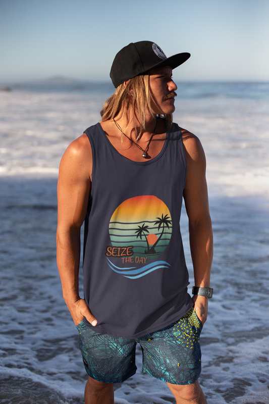 Seize The Day - Unisex Jersey Tank