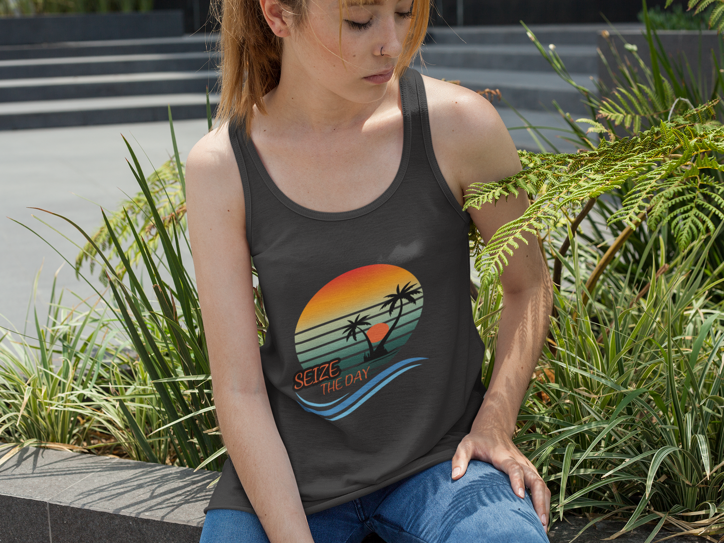 Seize The Day - Unisex Jersey Tank