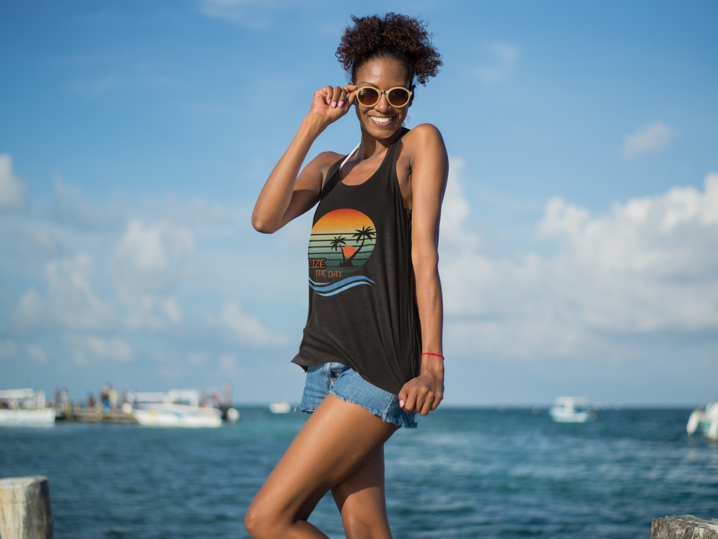 Seize The Day - Unisex Jersey Tank