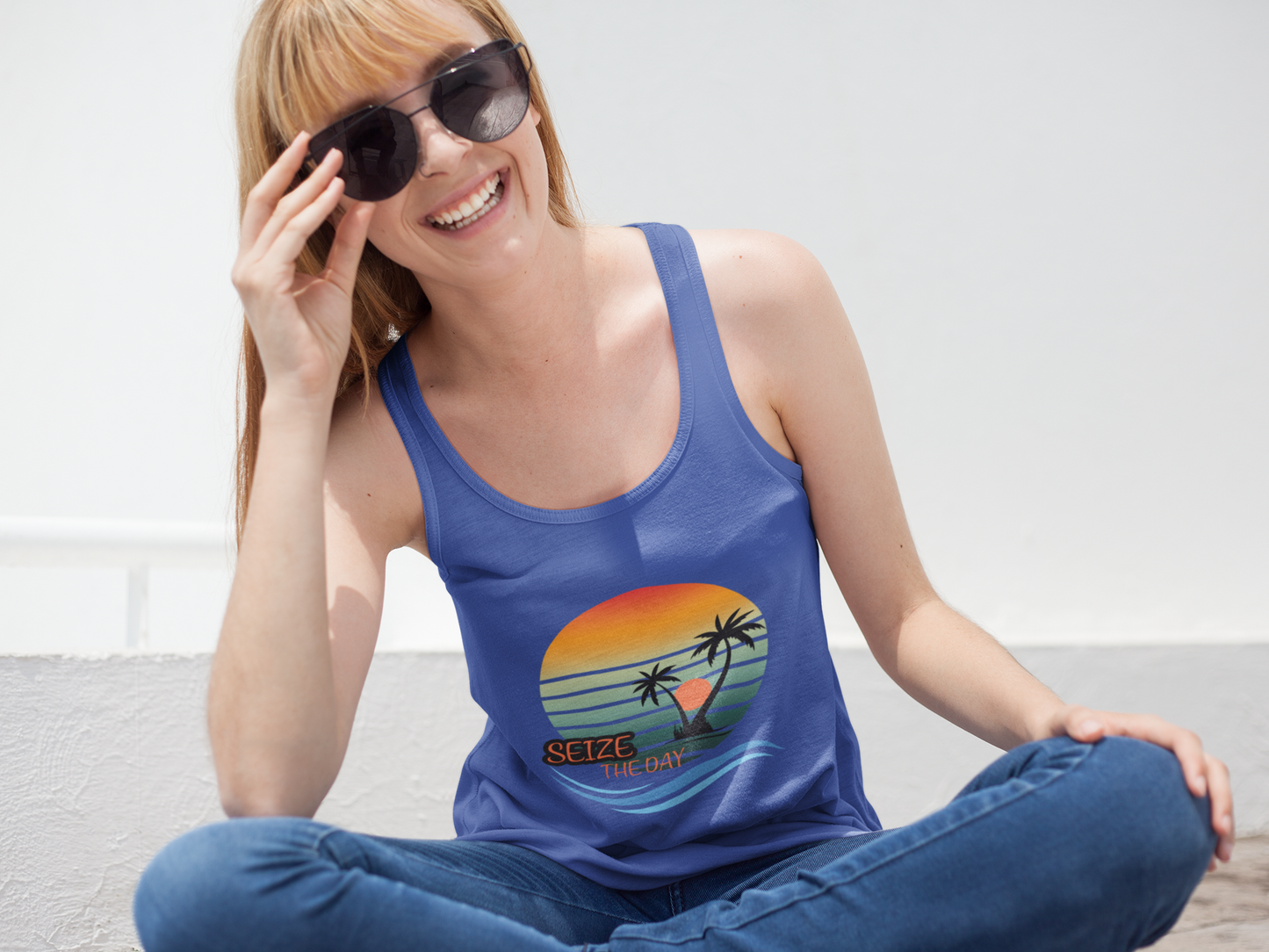 Seize The Day - Unisex Jersey Tank