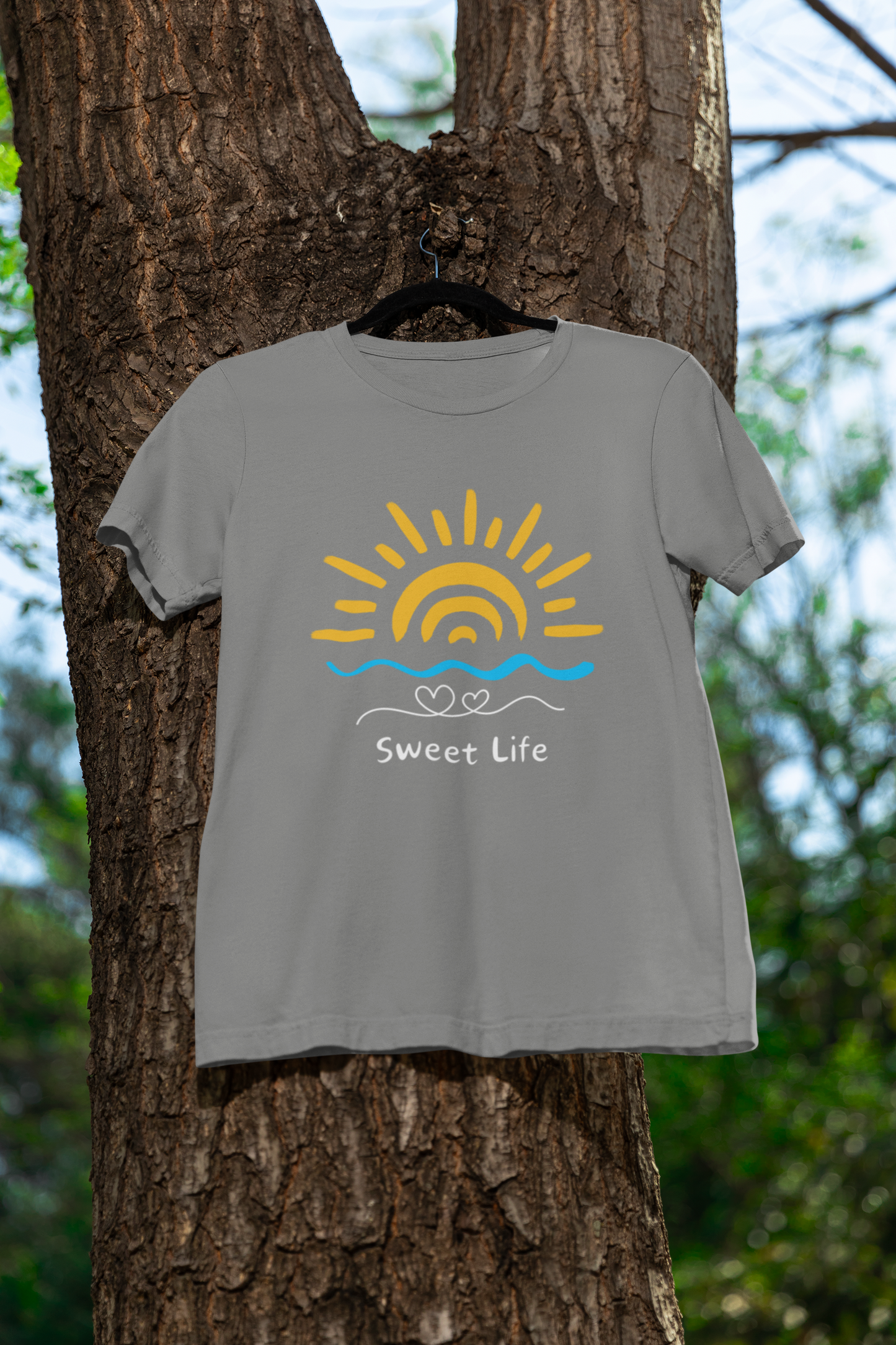 Sweet Life - Unisex Jersey Short Sleeve V-Neck Tee