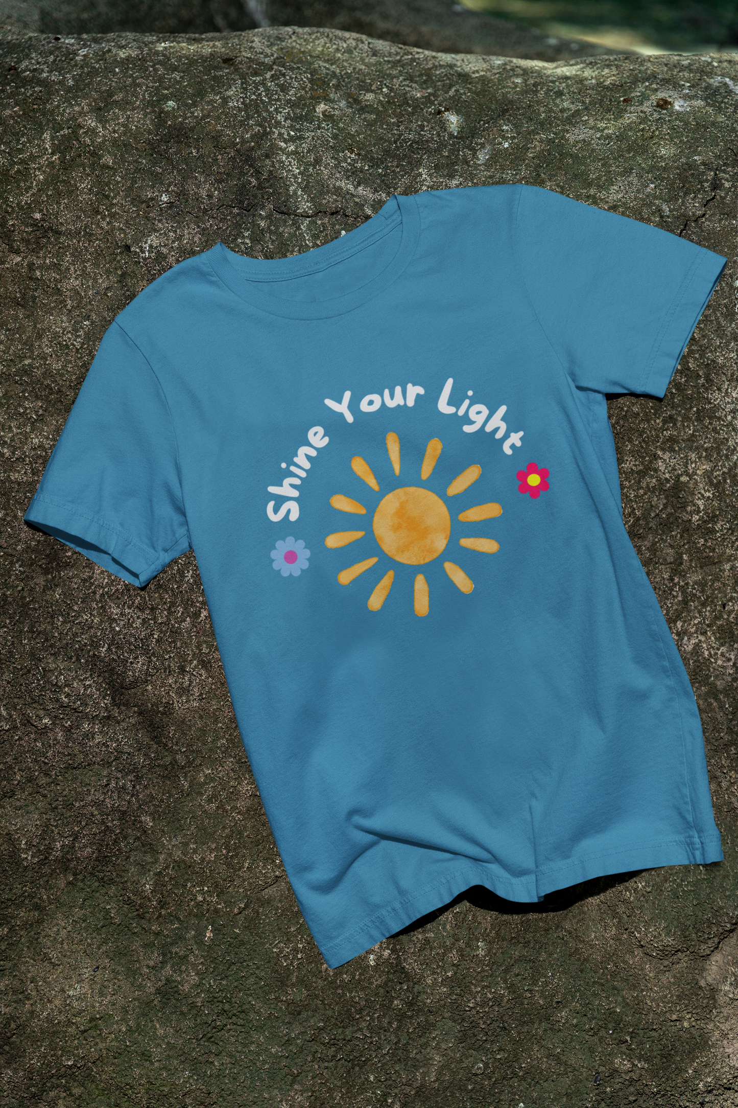 Shine Your Light - Unisex Jersey Short Sleeve Tee