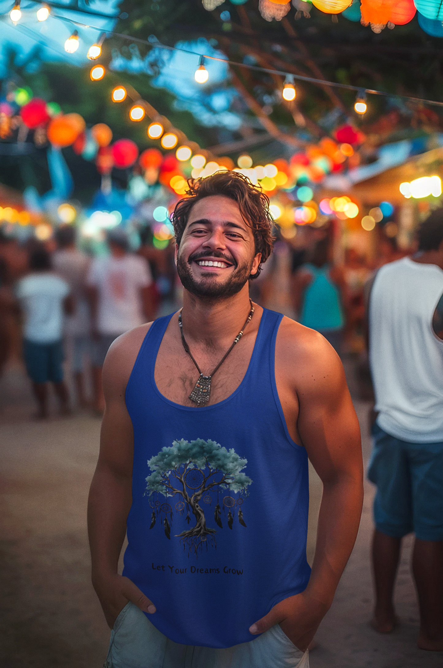 "Let Your Dreams Grow" - Unisex Tank Top