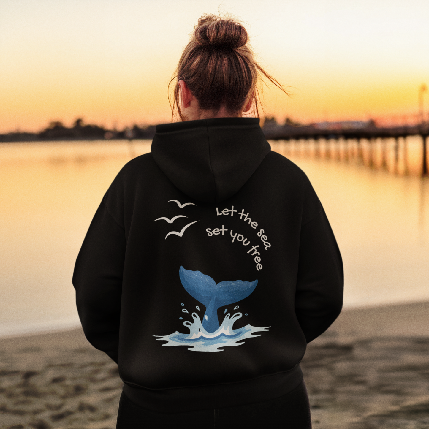 Let the Sea Set You Free - Unisex Zip Hoodie