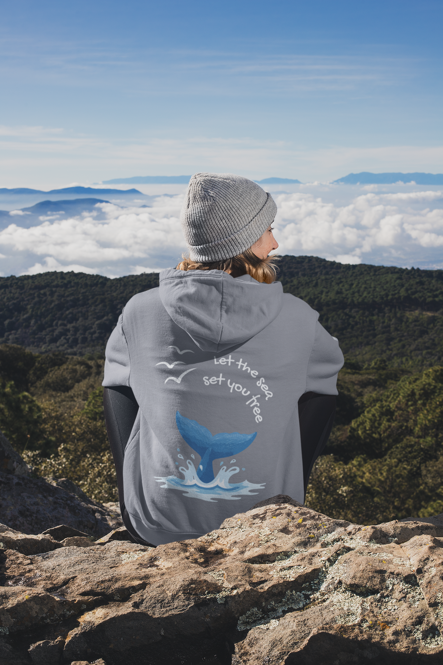 Let the Sea Set You Free - Unisex Zip Hoodie