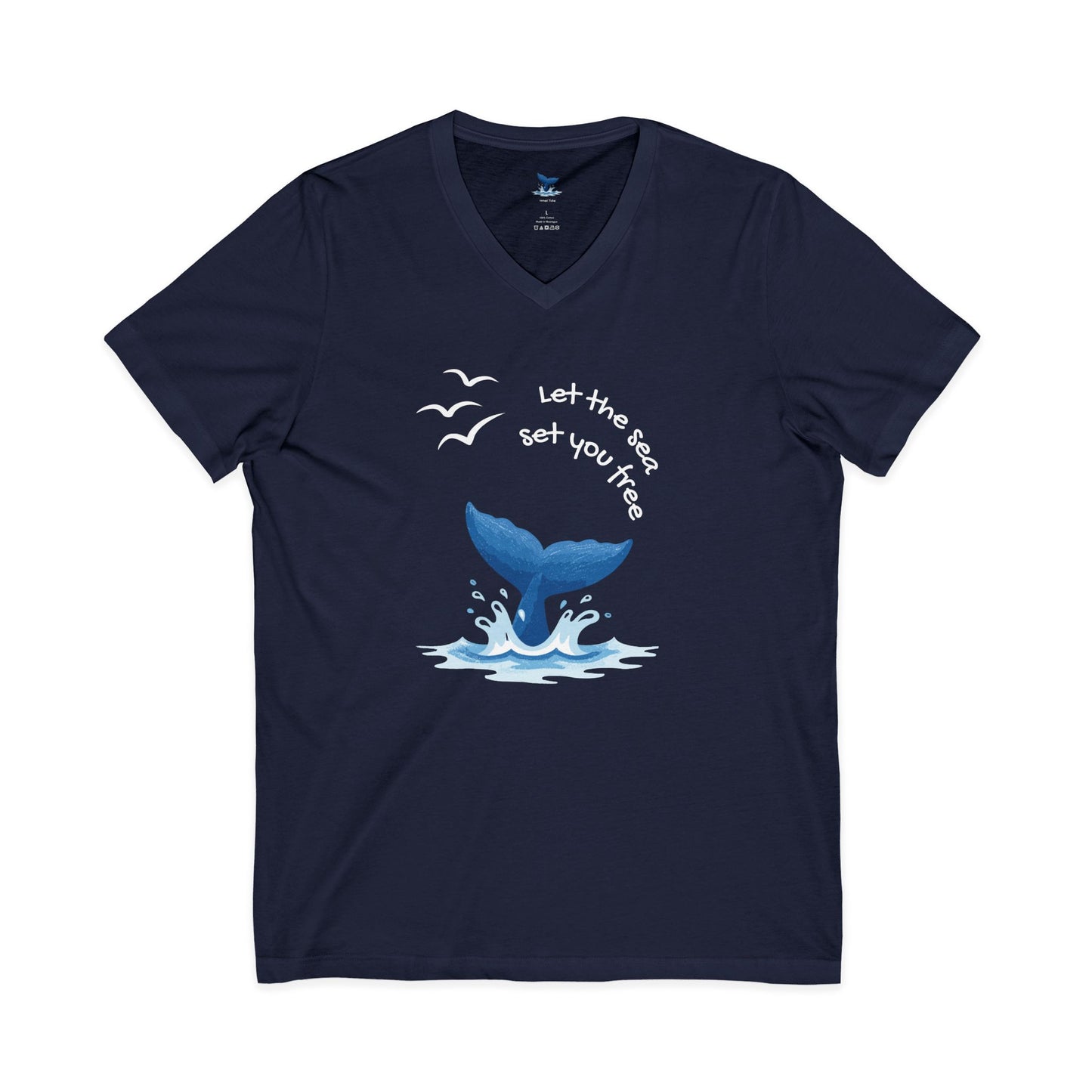 Let the Sea Set You Free - Unisex V-Neck